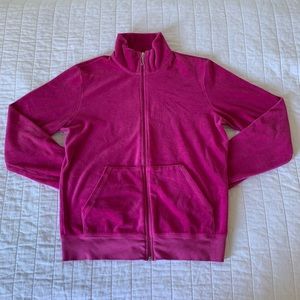 AMAZING HOT PINK JUICY COUTURE ZIP UP!!!